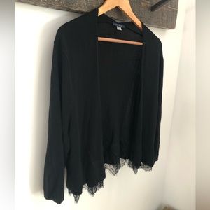 Tommy Hilfiger XL cardigan with lace detail